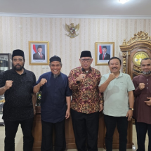 Kunjungi LAMR, Anggota DPD M. Mursyd Siap Dukung DIR